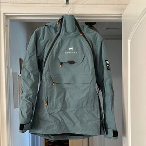 Montec Green Jacket with Orange Accents
